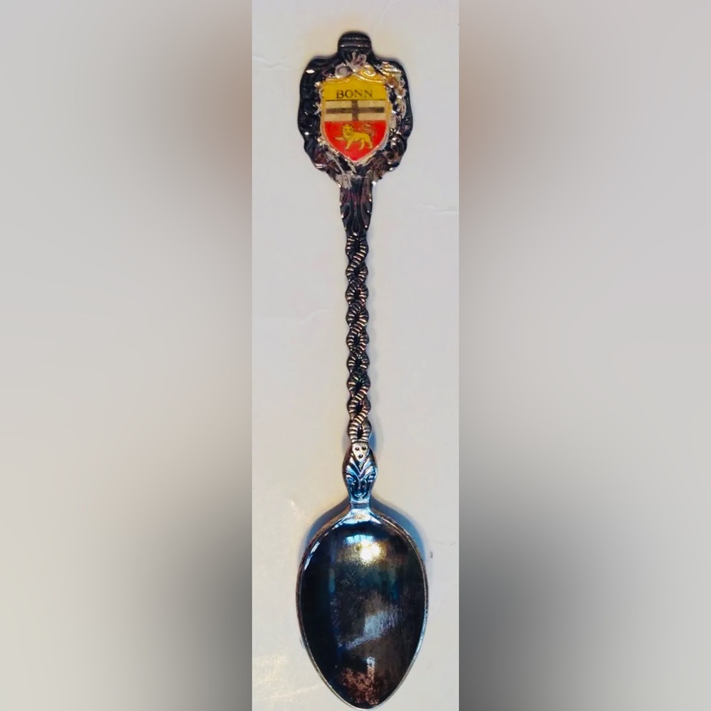 Vintage Souvenir Spoon Bonn Germany Silverplate